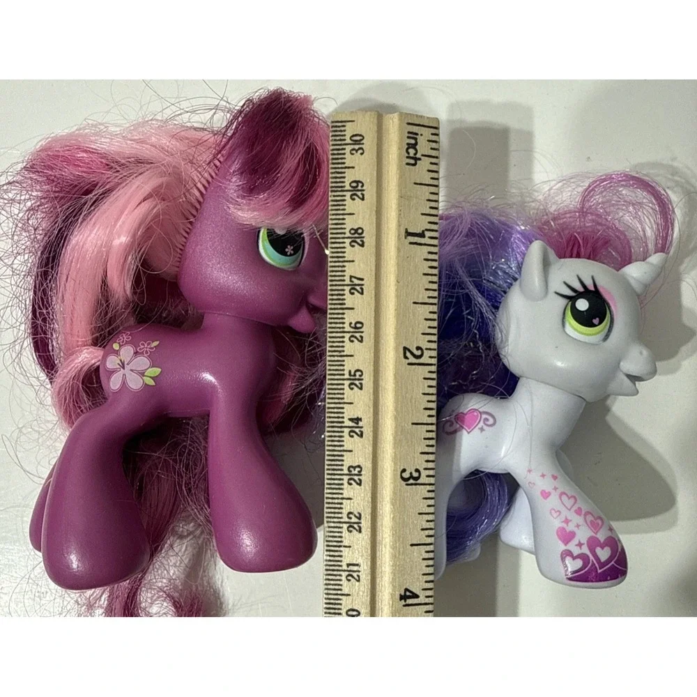 Vtg Hasbro 2008 My Little Ponies Cheerilee Love Wishes G3 Heads‎ Turn Messy Hair